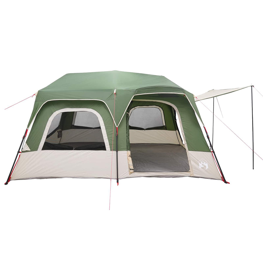 Directe Tent Groen 8-persoons 185T Polyester met PU Coating