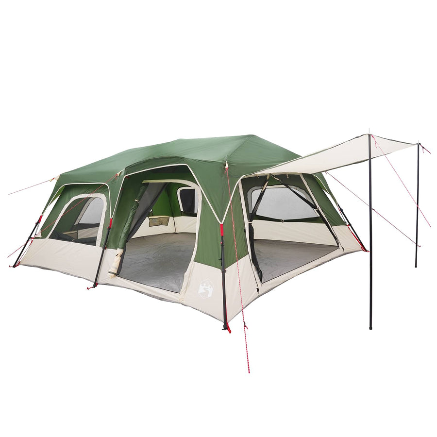 Directe Tent Groen 10-persoons 185T Polyester met PU Coating