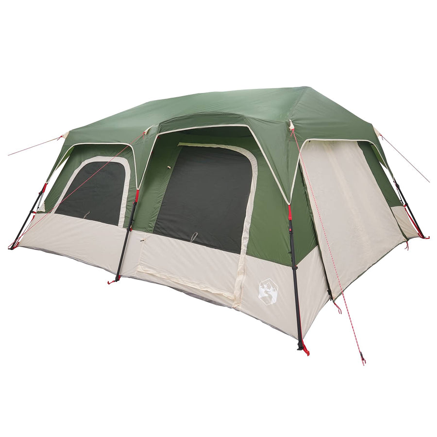 Directe Tent Groen 10-persoons 185T Polyester met PU Coating