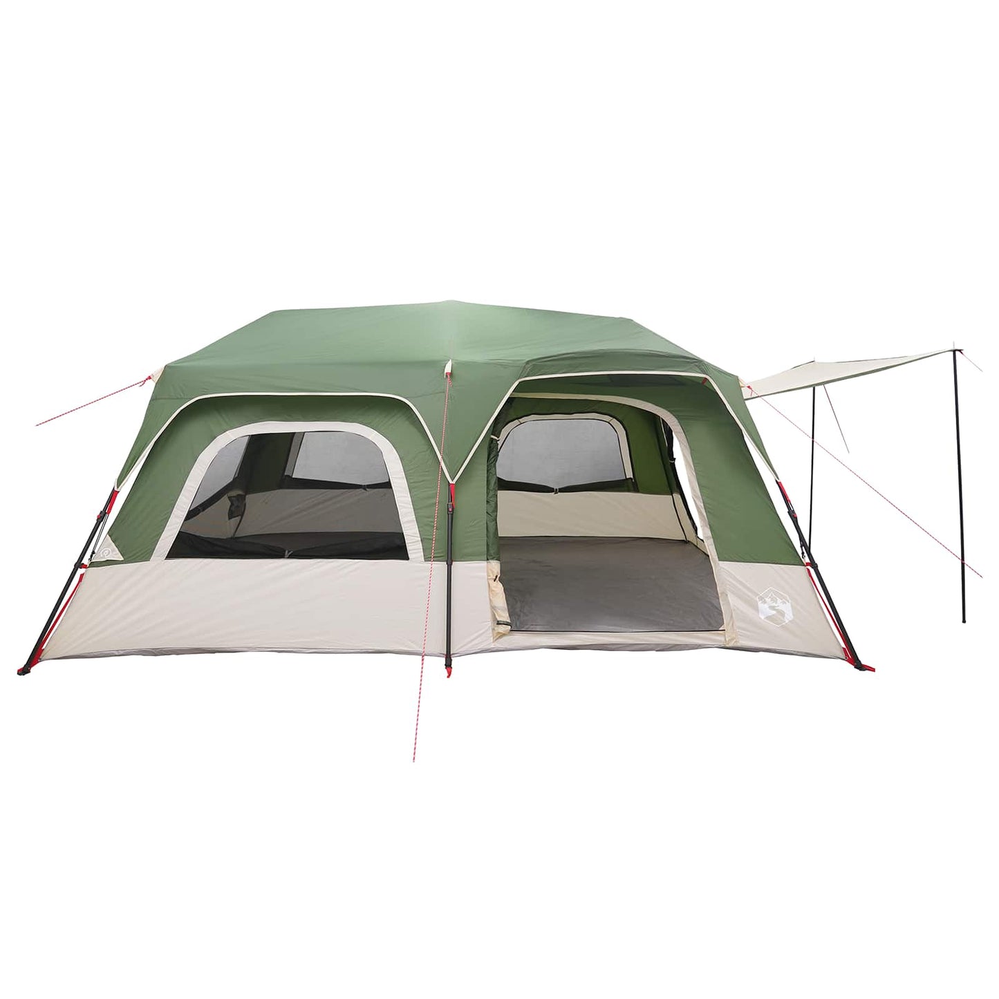 Directe Tent Groen 10-persoons 185T Polyester met PU Coating