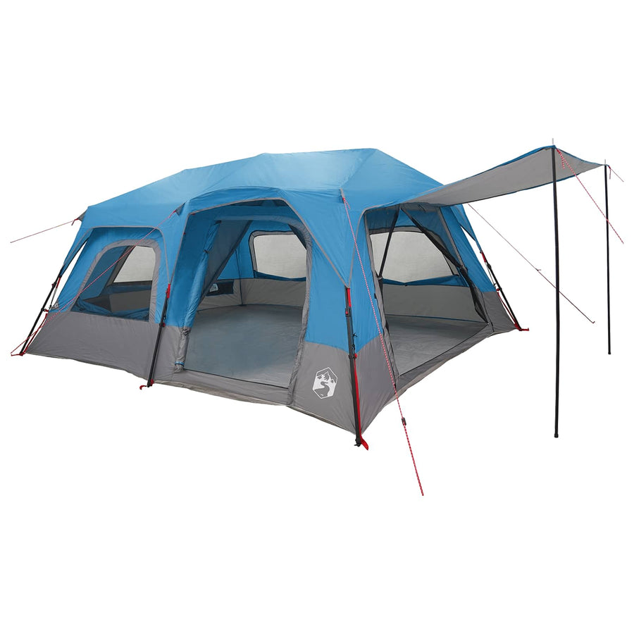 Directe Tent Blauw 10-persoons 185T Polyester met PU Coating