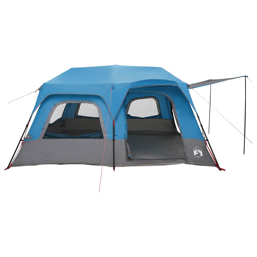 Directe Tent Blauw 10-persoons 185T Polyester met PU Coating
