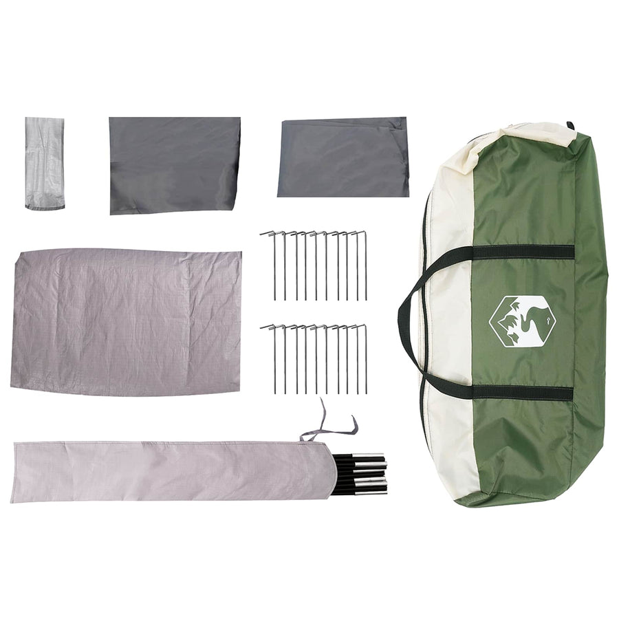 Directe Tent Groen 524 x 232 x 192 cm