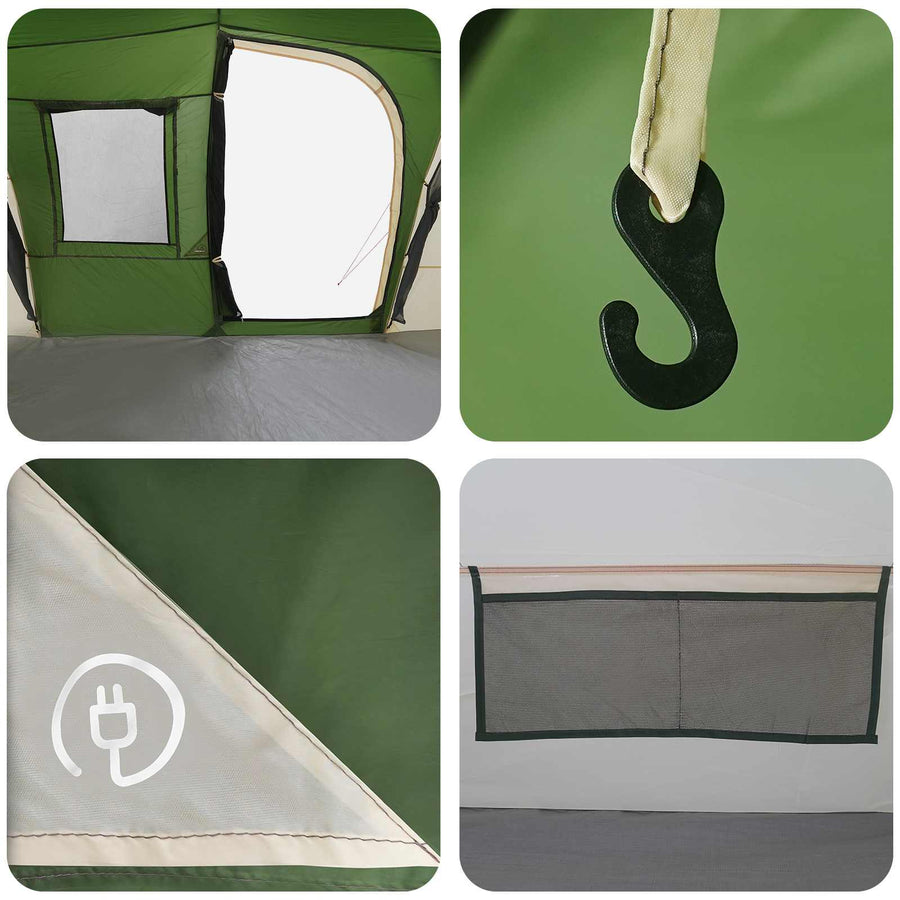 Directe Tent Groen 524 x 232 x 192 cm