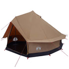 Gezinstent 8-persoons 410x410x248 cm bruin