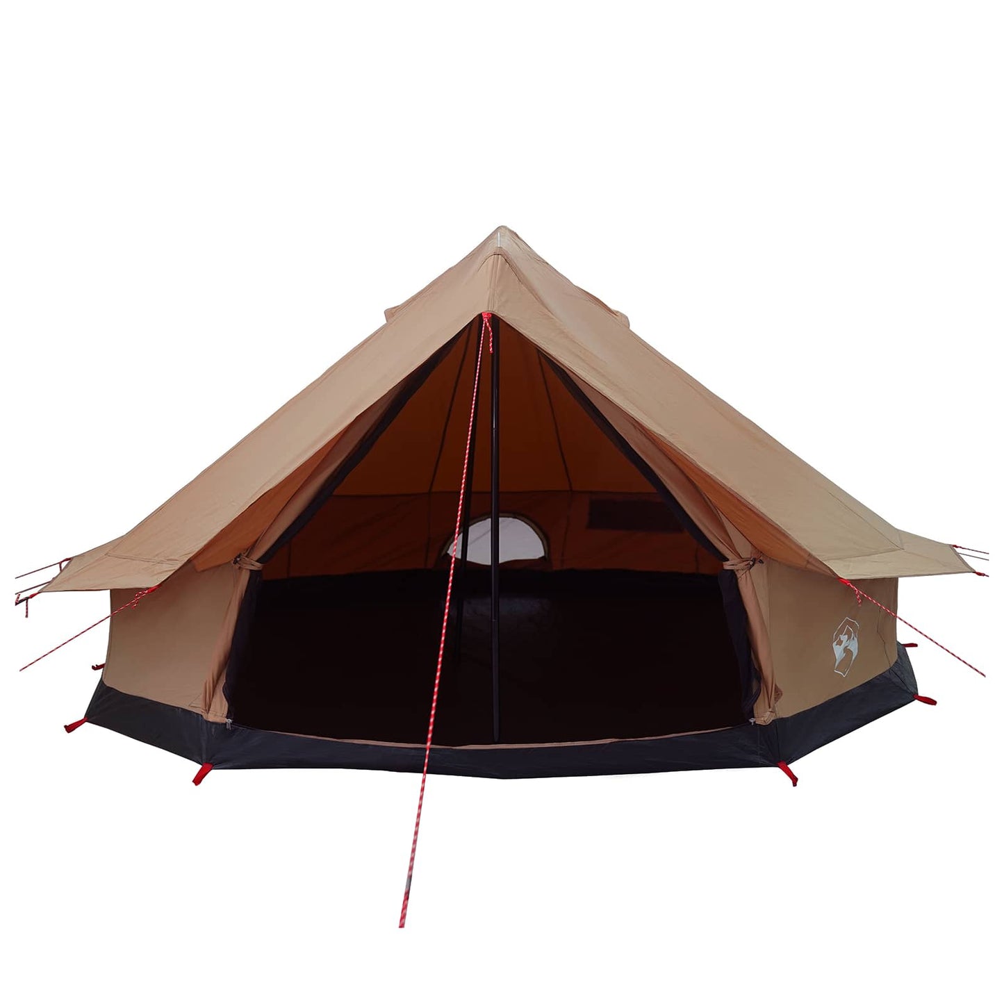 Gezinstent Bruin 10-persoons 185T Polyester met PU Coating