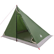 Rugzak tent 4-persoons groen 248x227x170 cm