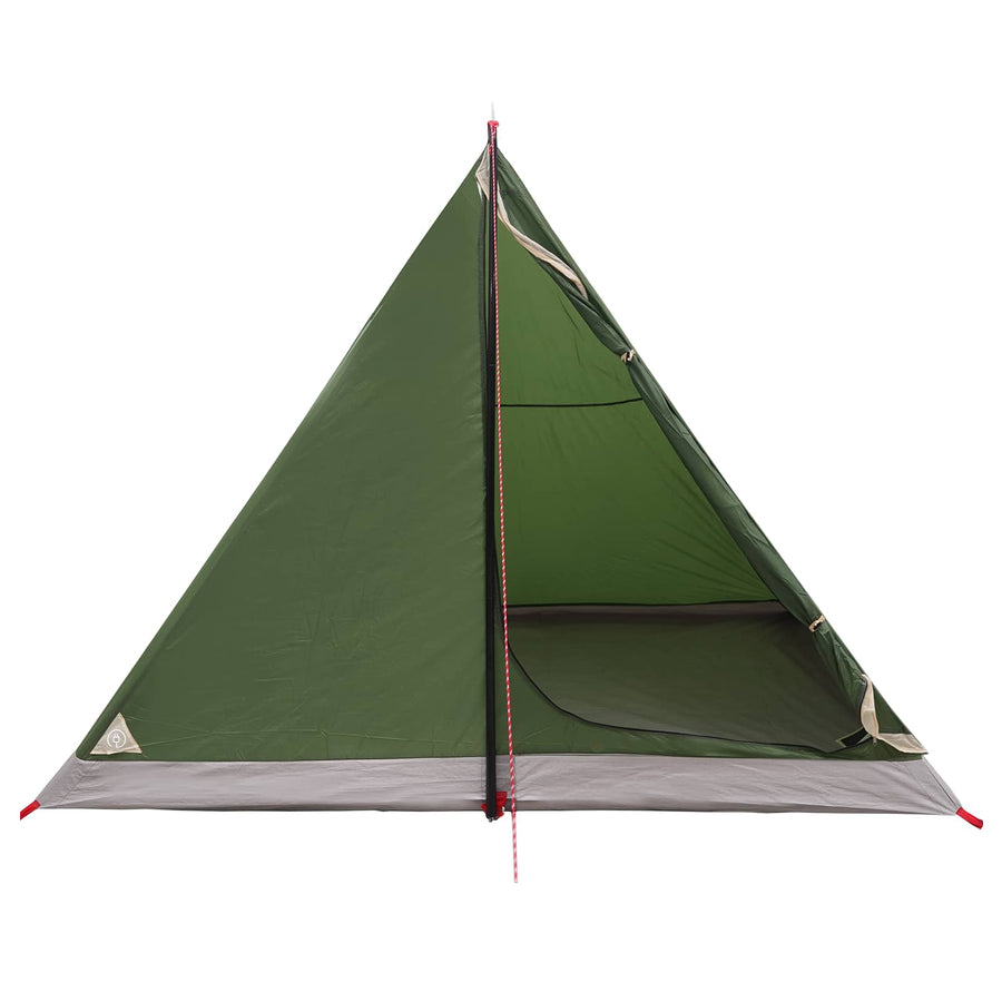Backpacking Tent Groen 4-persoons 185T Polyester met PU Coating