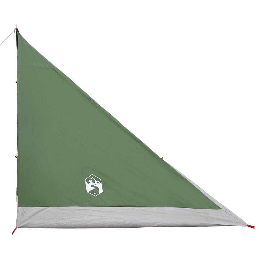 Backpacking Tent Groen 4-persoons 185T Polyester met PU Coating