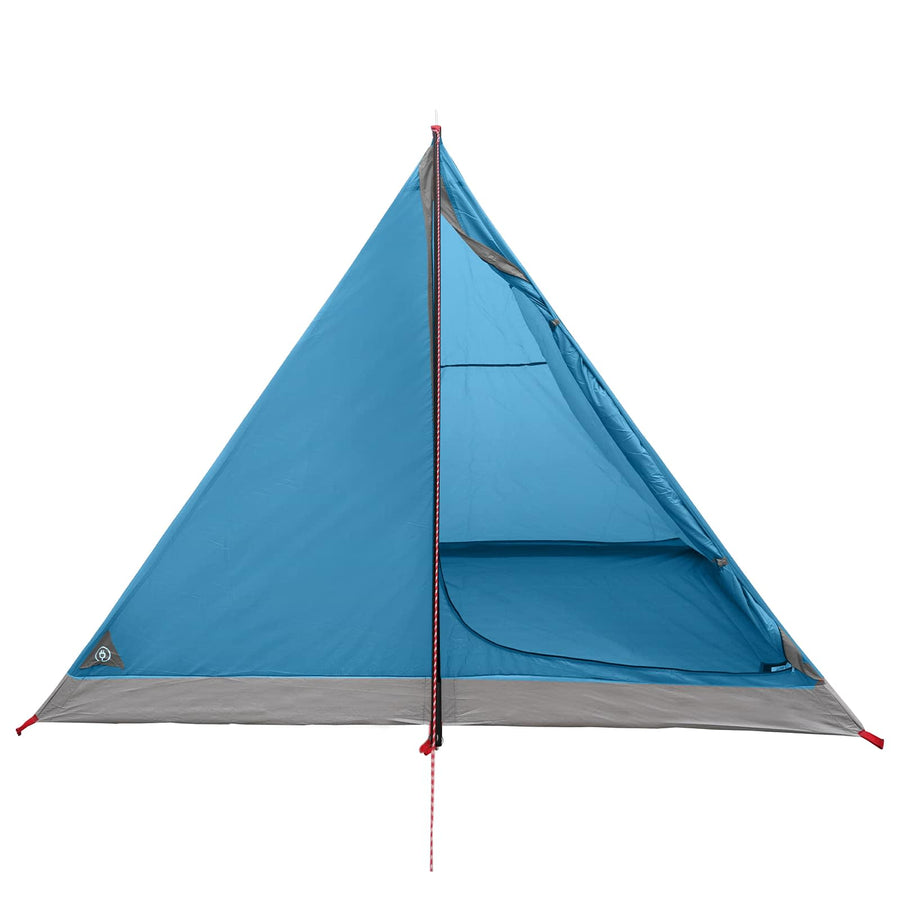 Backpacking Tent Blauw 4-persoons 185T Polyester met PU Coating