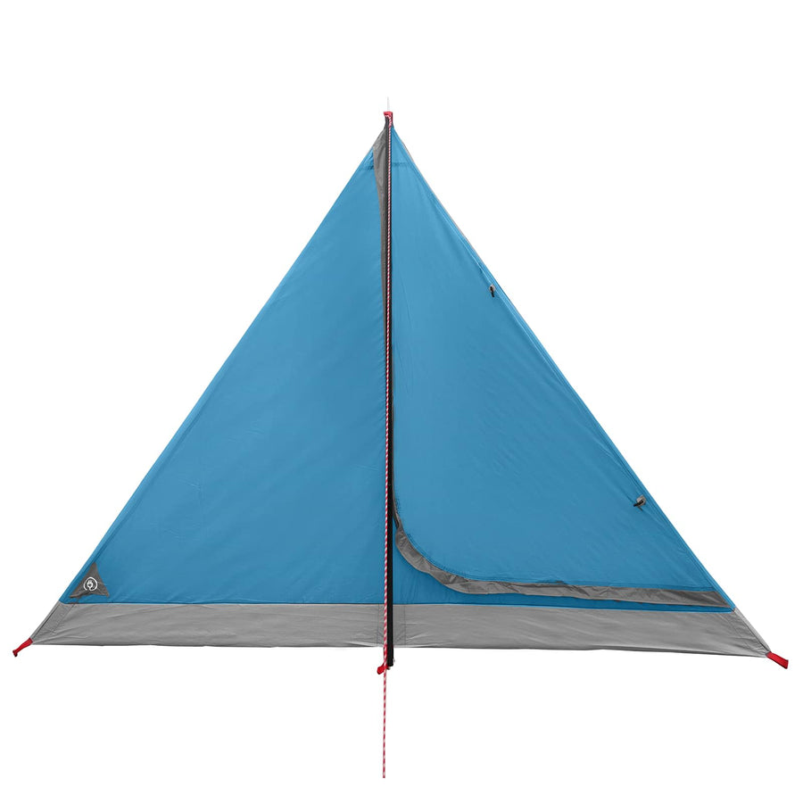 Backpacking Tent Blauw 4-persoons 185T Polyester met PU Coating