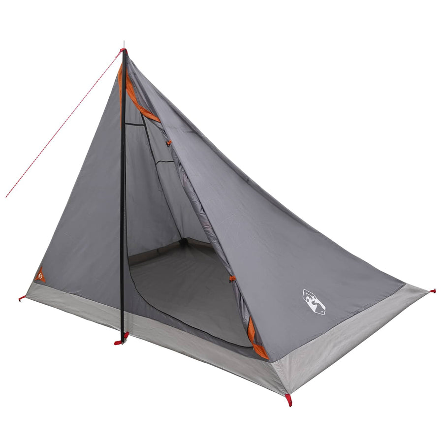 Backpacking Tent Grijs en Oranje 4-persoons