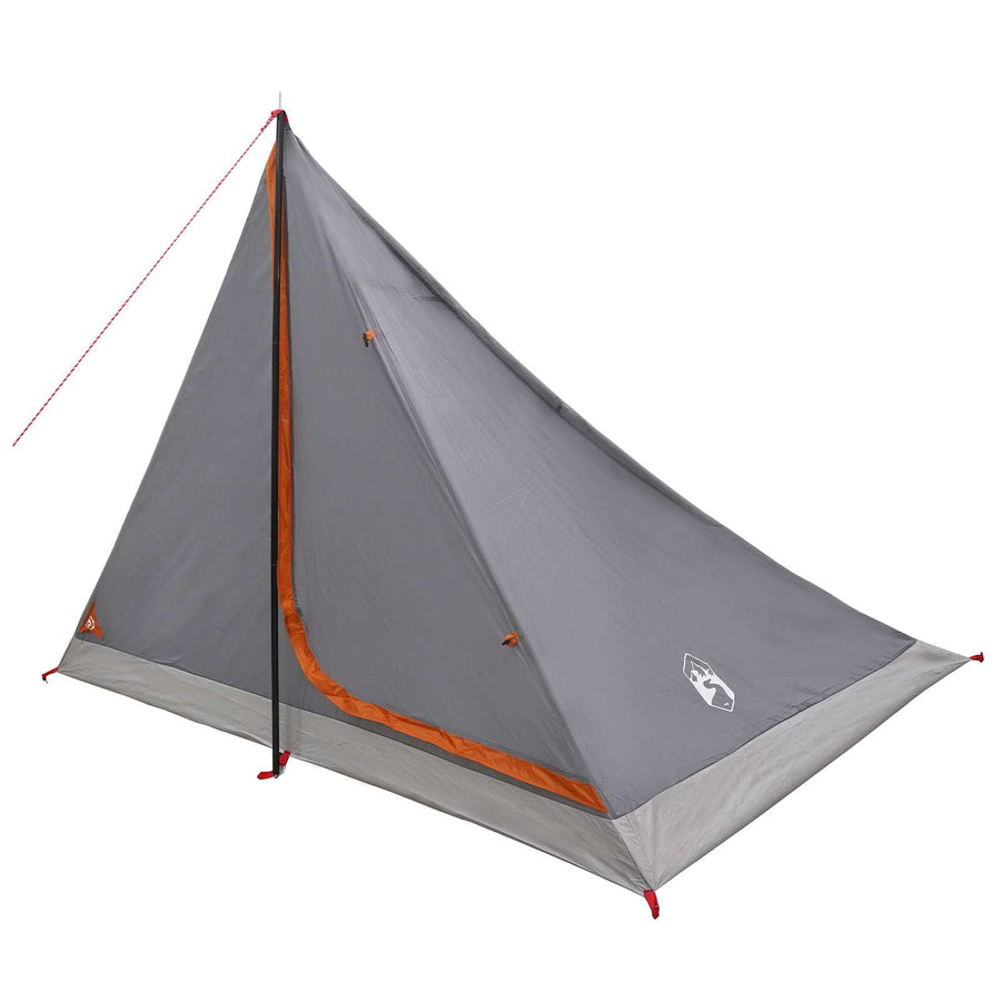 Backpacking Tent Grijs en Oranje 4-persoons