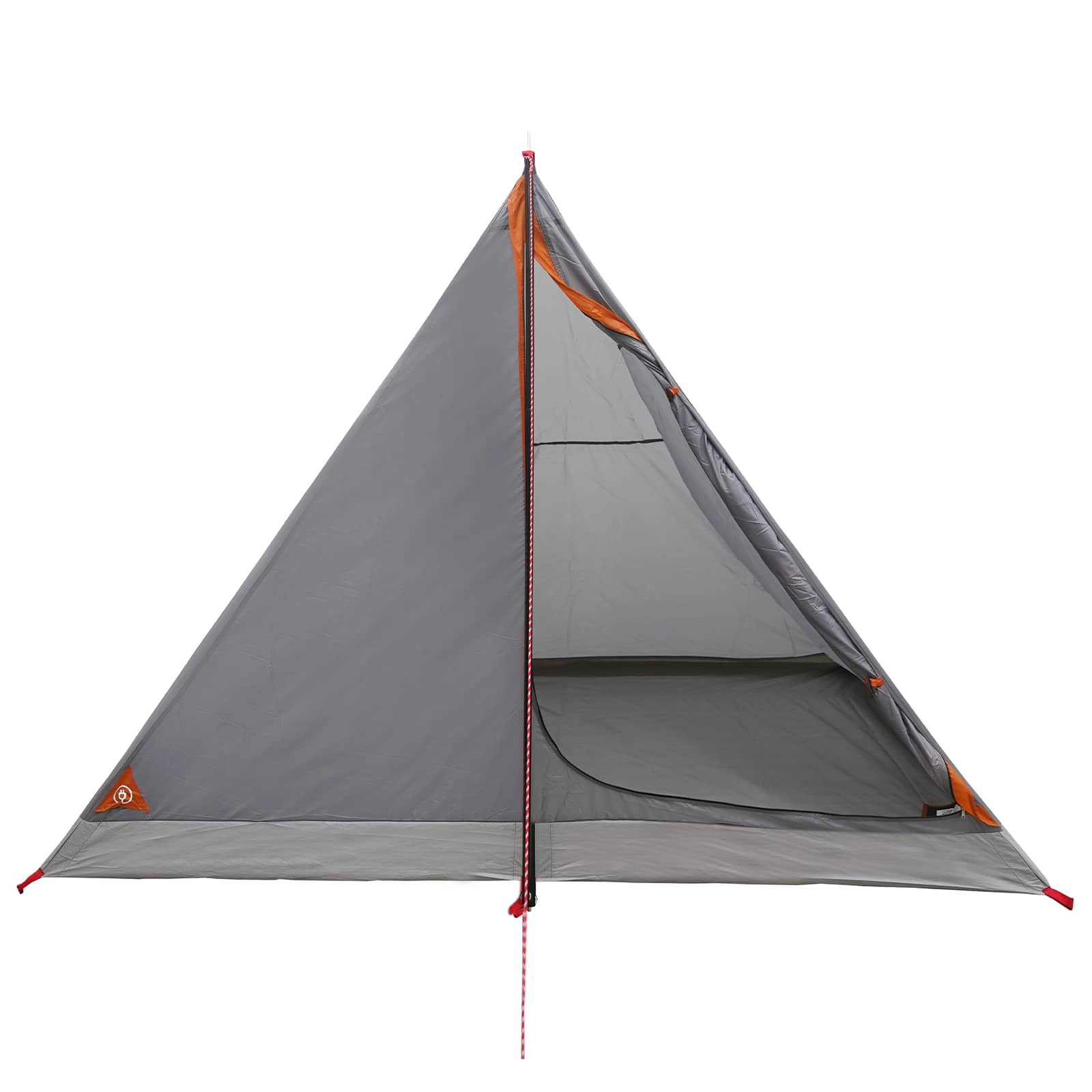 Backpacking Tent Grijs en Oranje 4-persoons