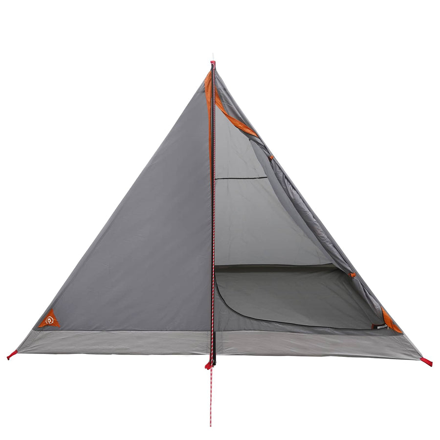 Backpacking Tent Grijs en Oranje 4-persoons