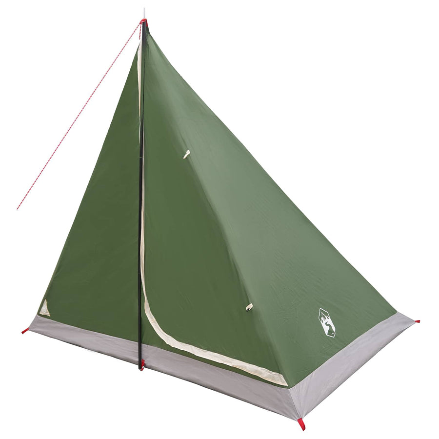 Backpacking Tent Groen 2-persoons 185T Polyester met PU Coating