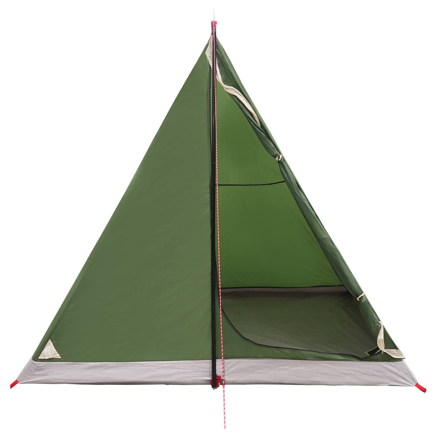 Backpacking Tent Groen 2-persoons 185T Polyester met PU Coating