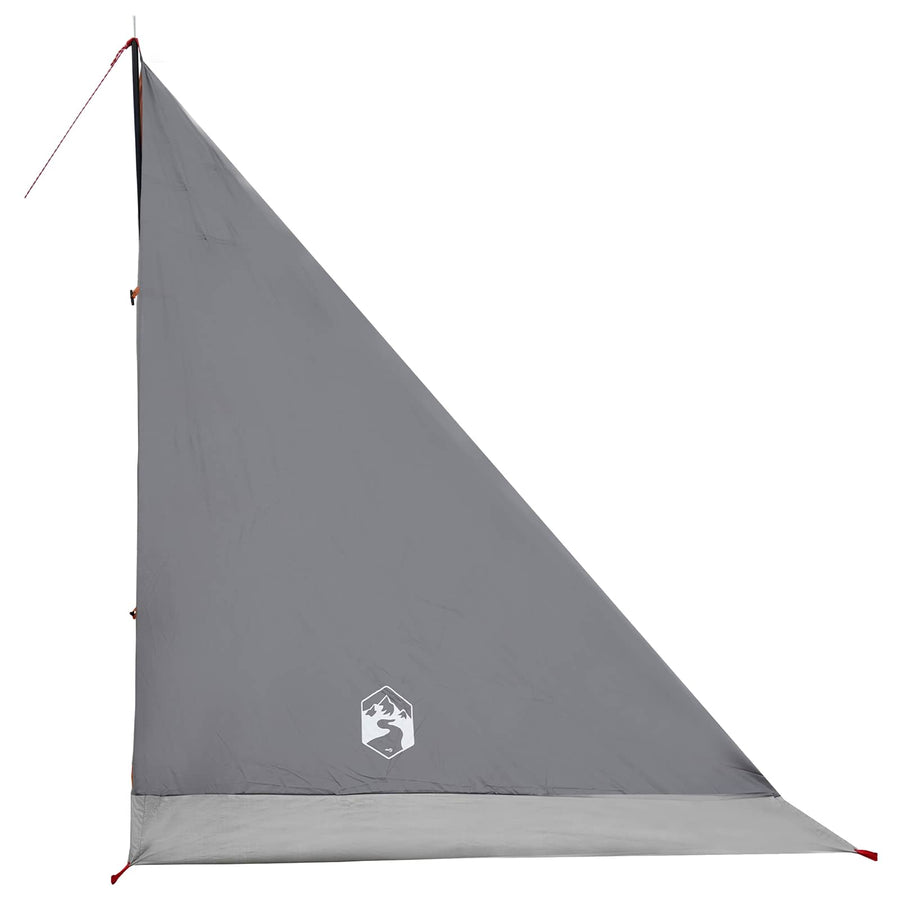 Backpacking Tent Grijs en Oranje 2-persoons