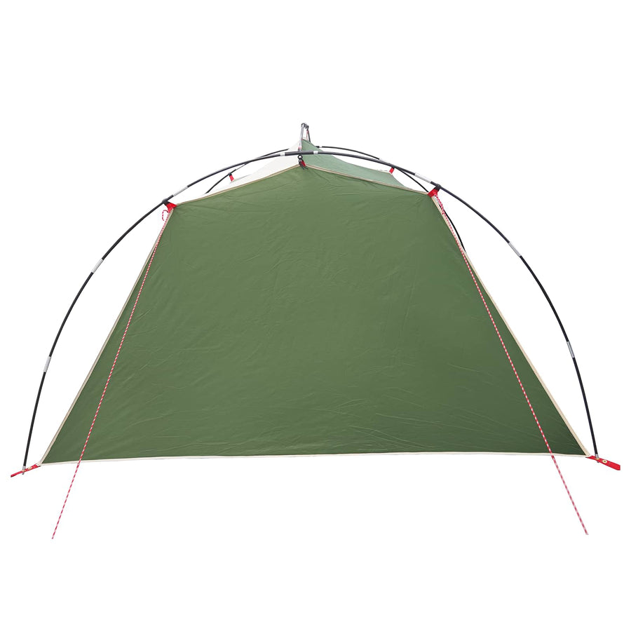 Tunneltent Groen 4-persoons 185T Polyester met PU Coating
