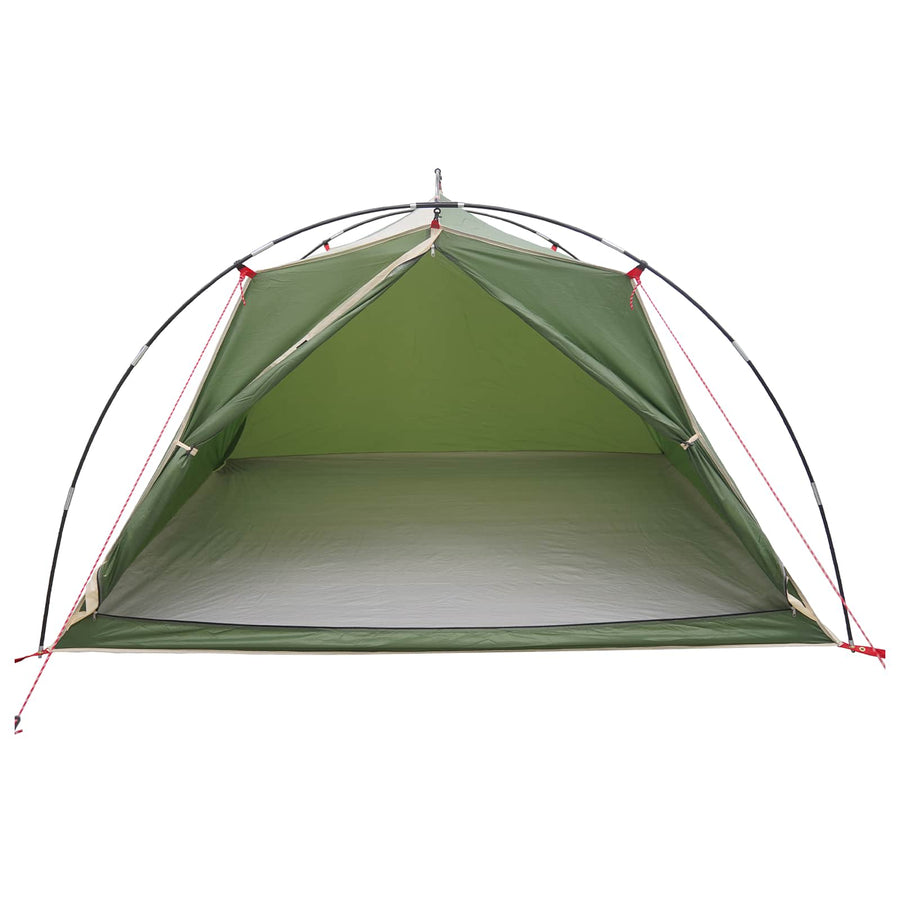 Tunneltent Groen 4-persoons 185T Polyester met PU Coating