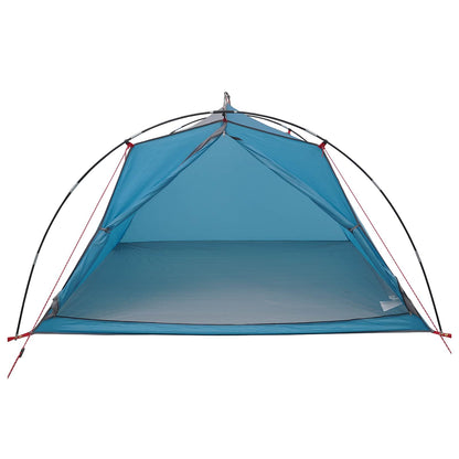 Tunneltent Blauw 4-persoons 185T Polyester met PU Coating