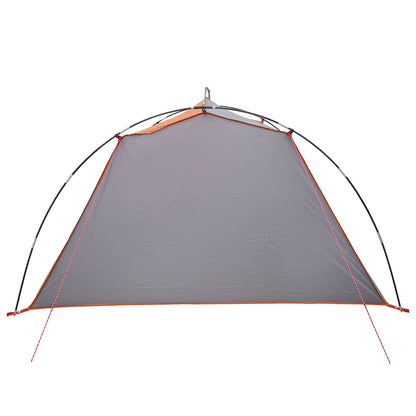 Tunneltent Grijs en Oranje 4-persoons