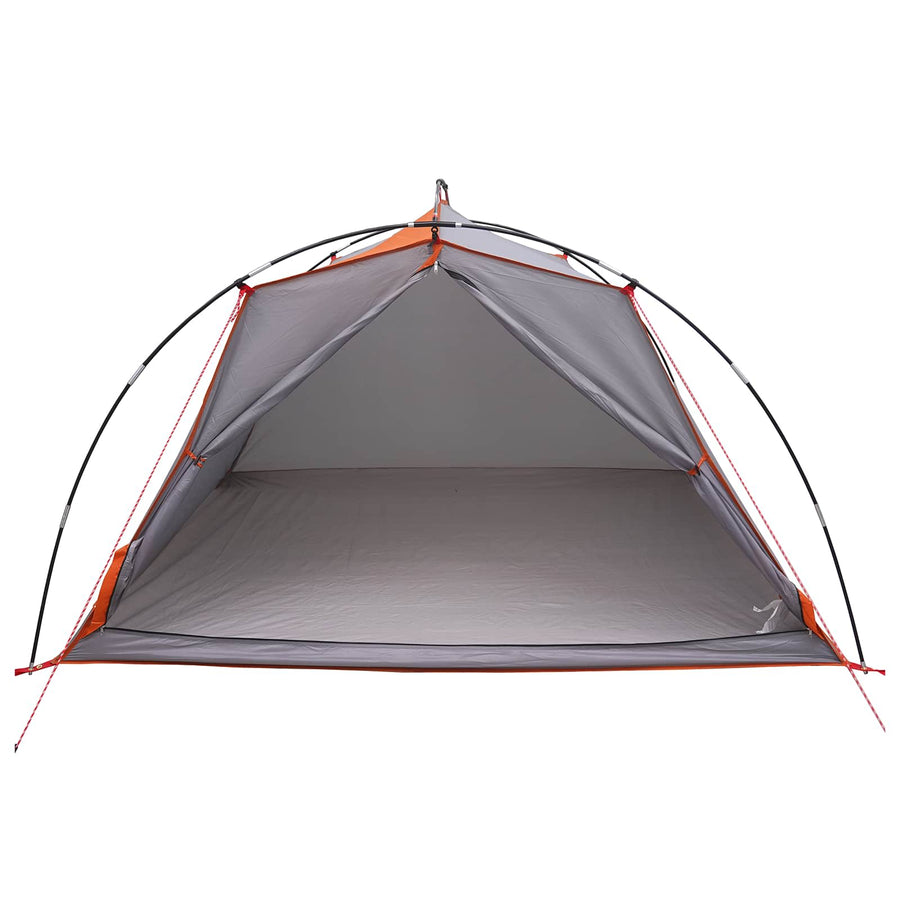 Tunneltent Grijs en Oranje 4-persoons