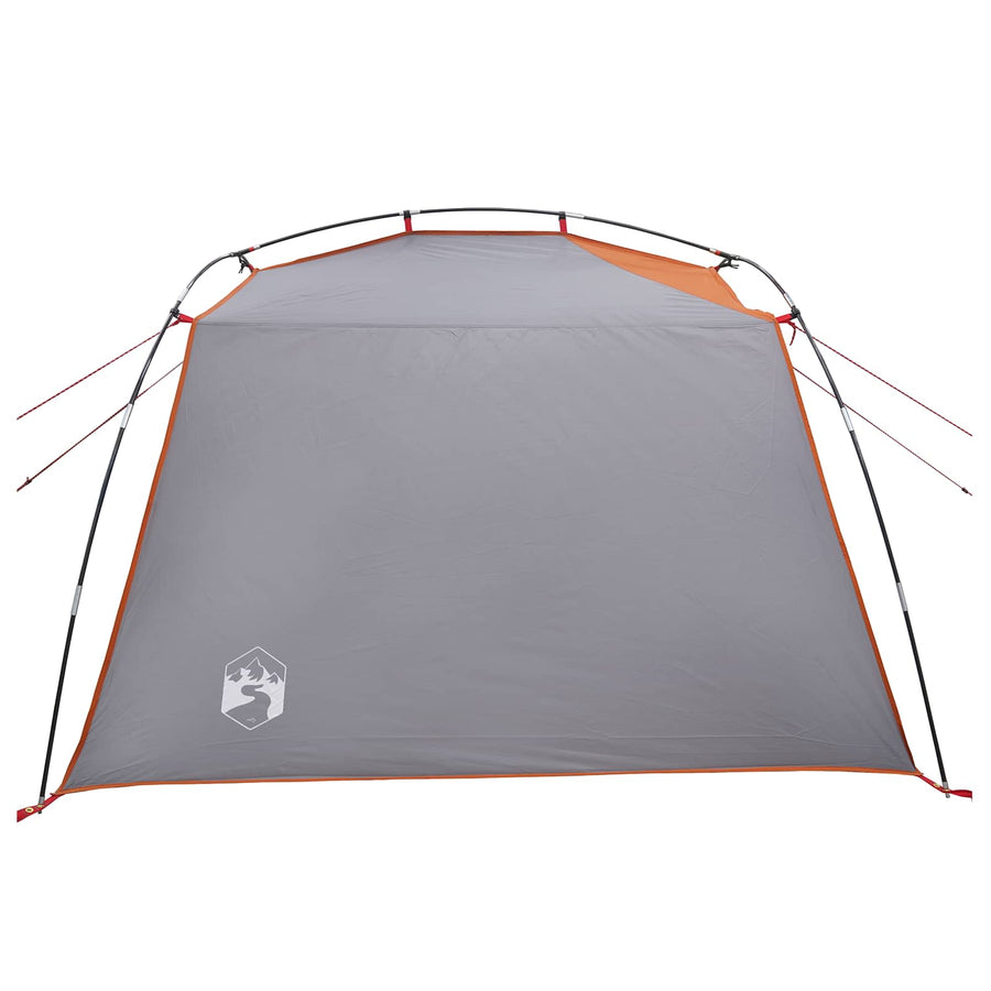 Tunneltent Grijs en Oranje 4-persoons