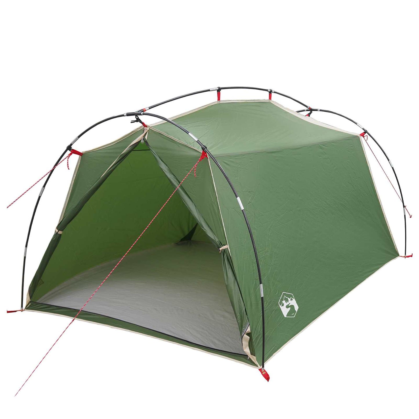 Tunneltent Groen 2-persoons 185T Polyester met PU Coating