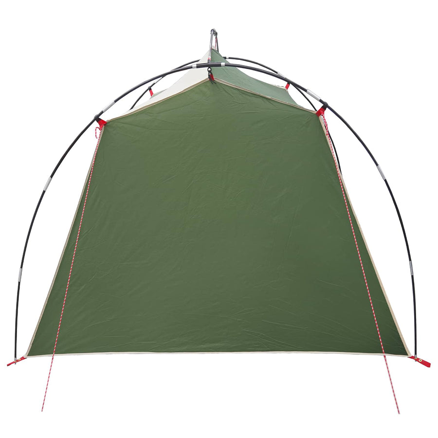Tunneltent Groen 2-persoons 185T Polyester met PU Coating