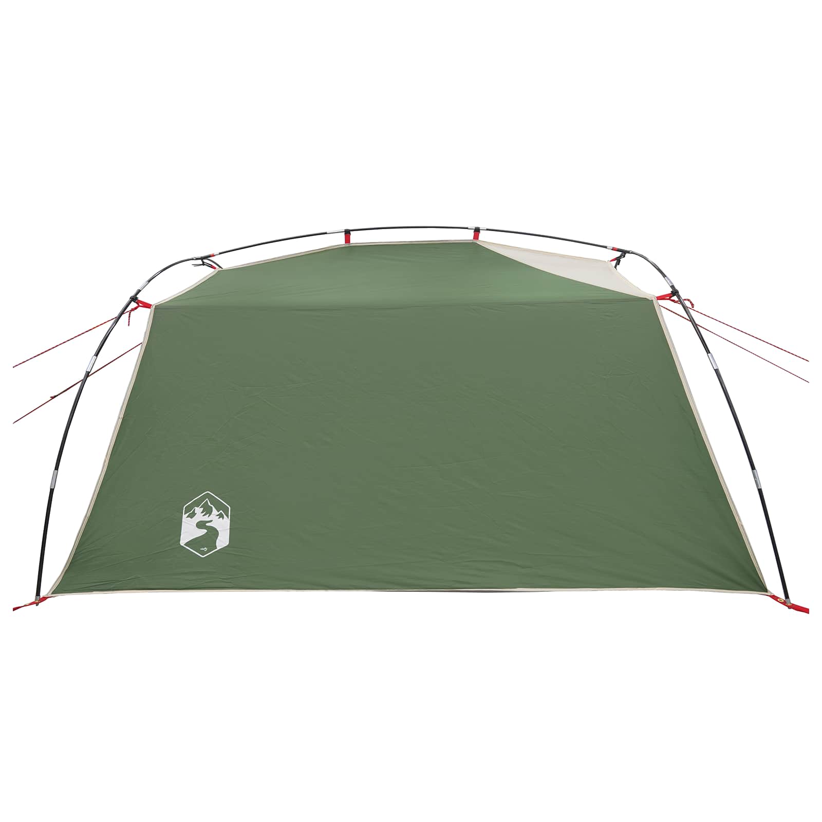 Tunneltent Groen 2-persoons 185T Polyester met PU Coating