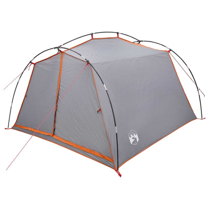Tunneltent Grijs en Oranje 2-persoons
