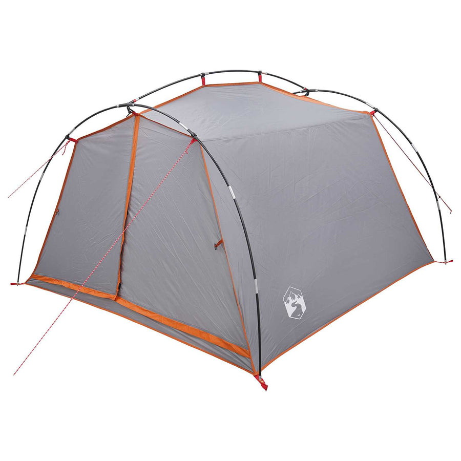 Tunneltent Grijs en Oranje 2-persoons