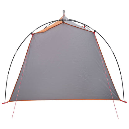 Tunneltent Grijs en Oranje 2-persoons