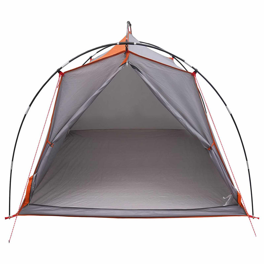 Tunneltent Grijs en Oranje 2-persoons
