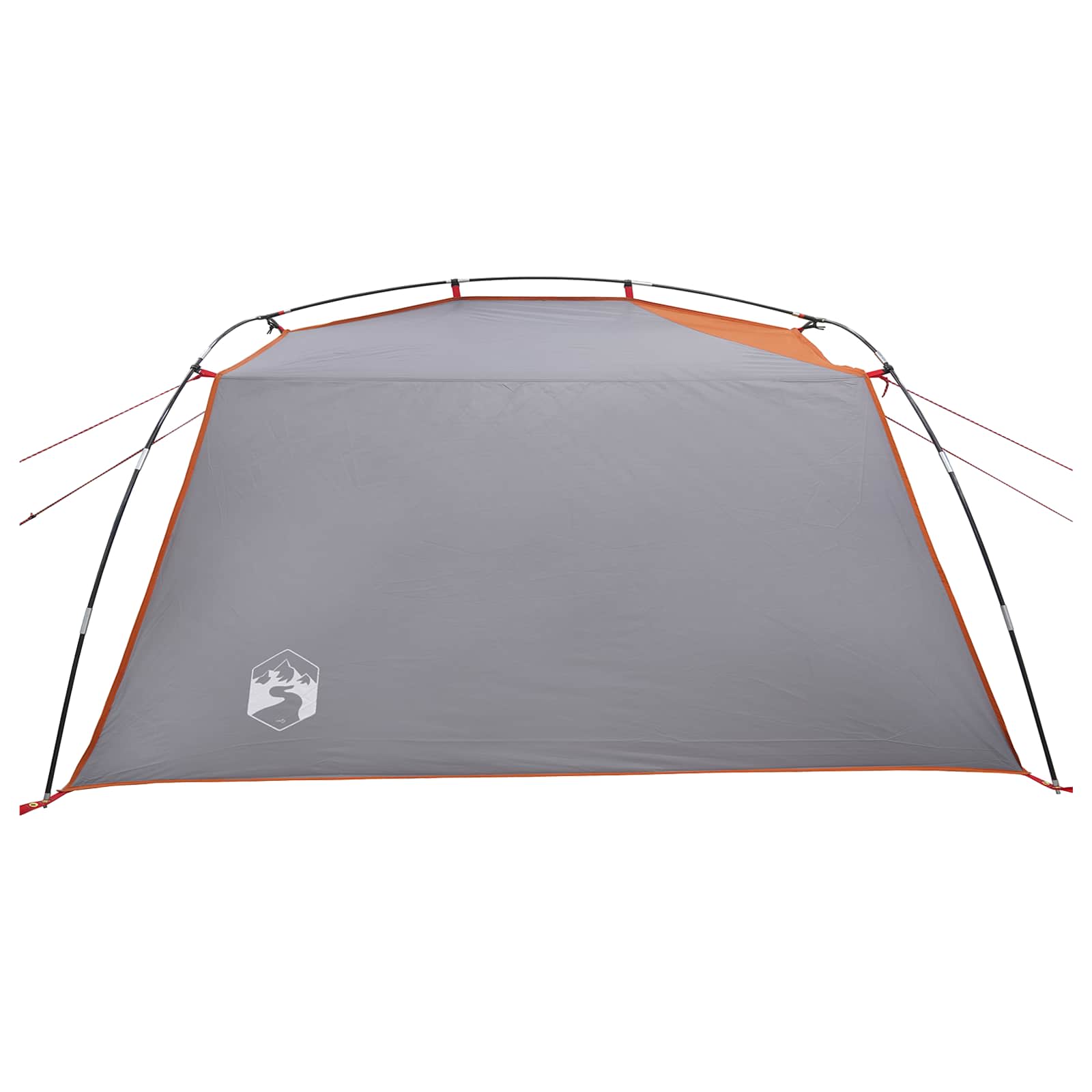Tunneltent Grijs en Oranje 2-persoons