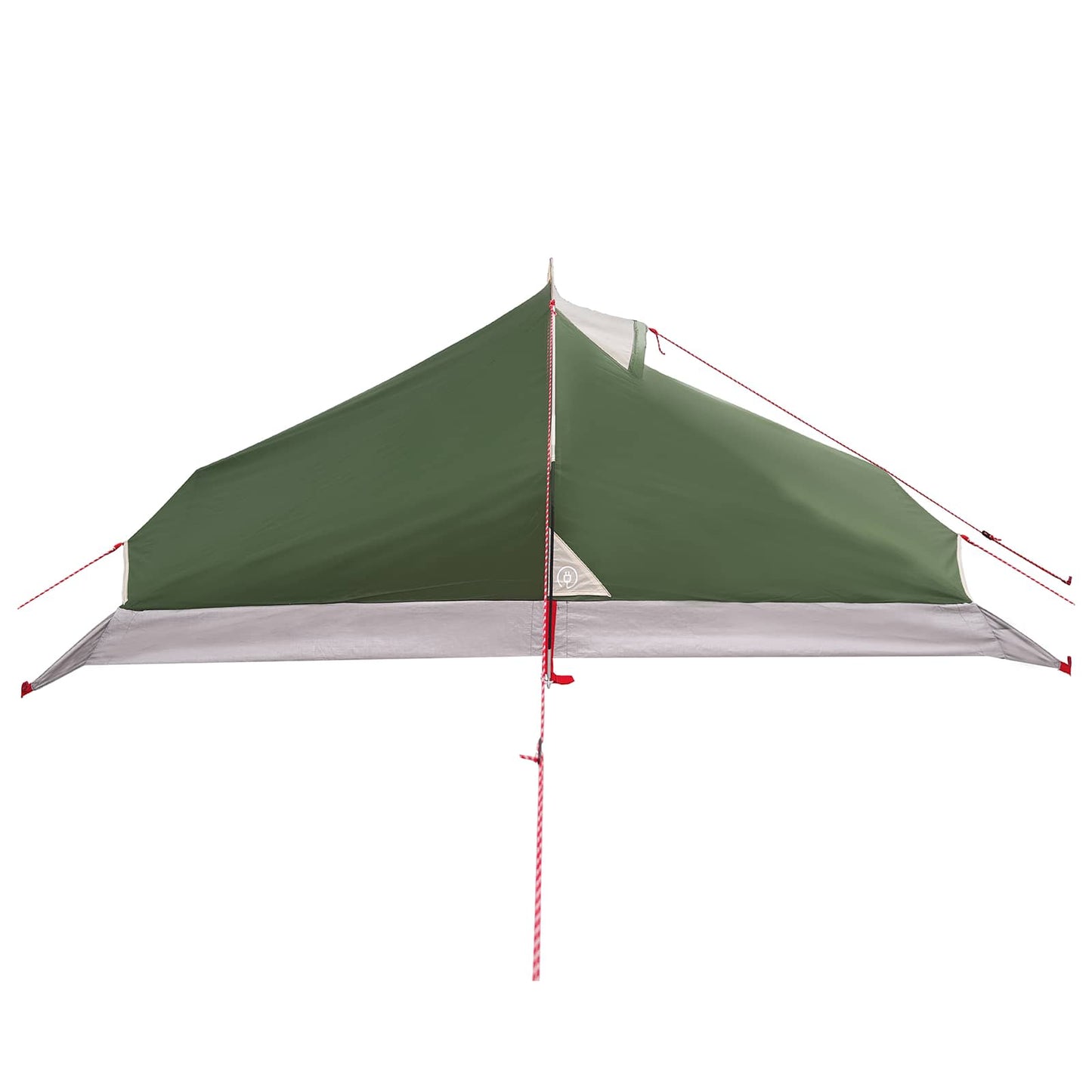 Backpacking Tent Groen 4-persoons 185T Polyester met PU Coating