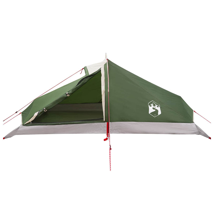 Backpacking Tent Groen 4-persoons 185T Polyester met PU Coating