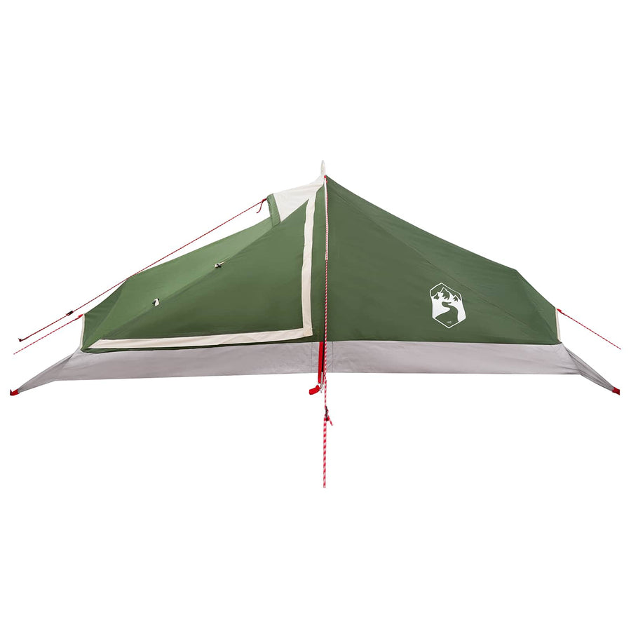 Backpacking Tent Groen 4-persoons 185T Polyester met PU Coating