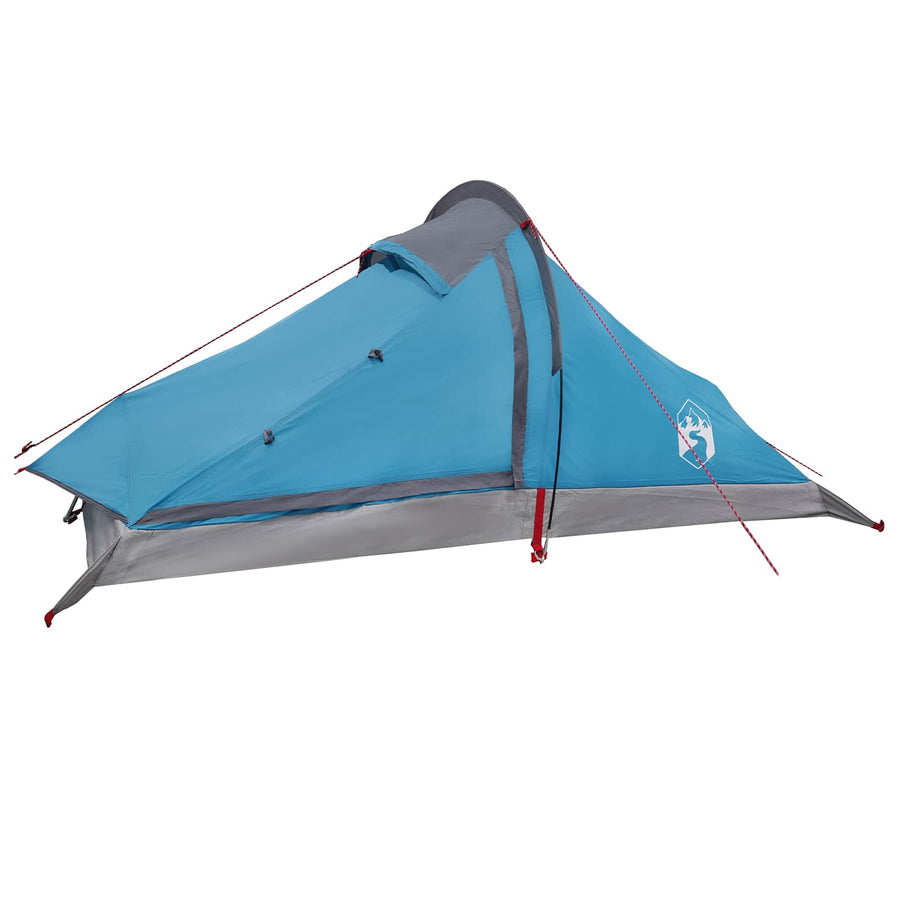 Backpacking Tent Blauw 4-persoons 185T Polyester met PU Coating
