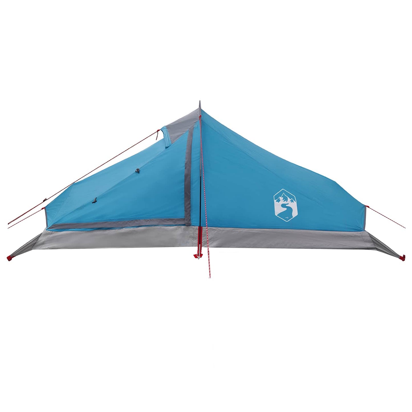 Backpacking Tent Blauw 4-persoons 185T Polyester met PU Coating