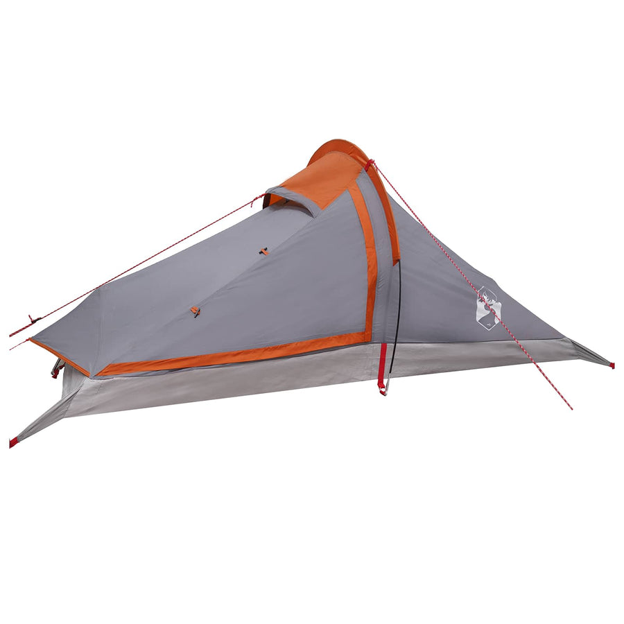 Backpacking Tent Grijs en Oranje 4-persoons