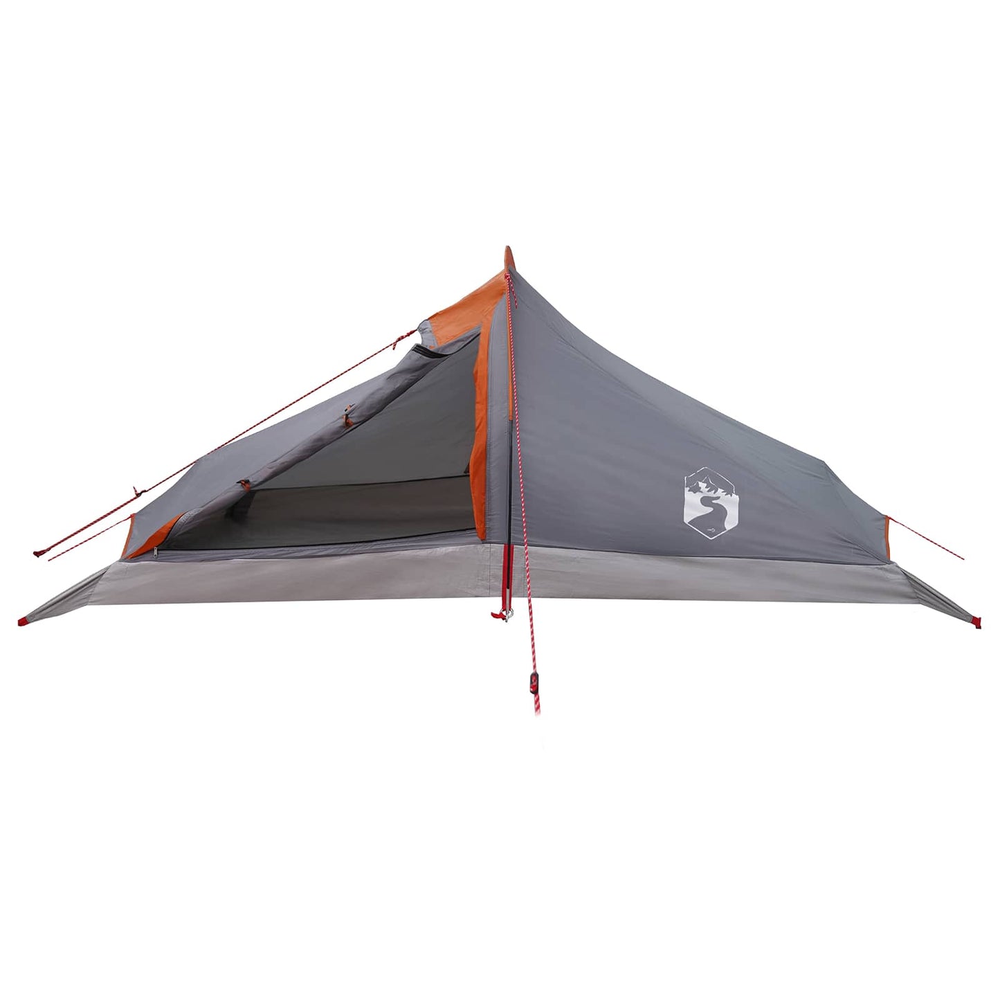 Backpacking Tent Grijs en Oranje 4-persoons
