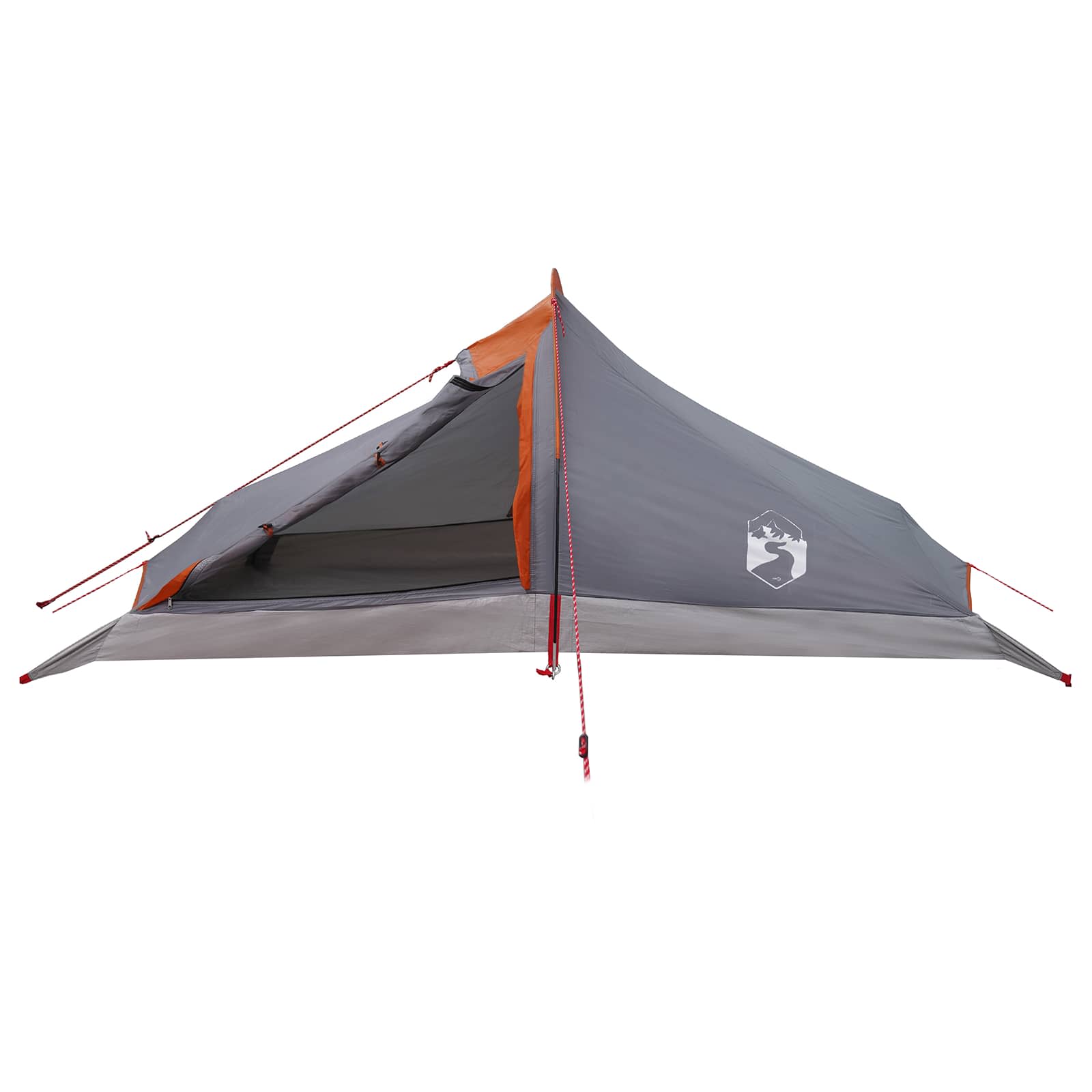 Backpacking Tent Grijs en Oranje 4-persoons