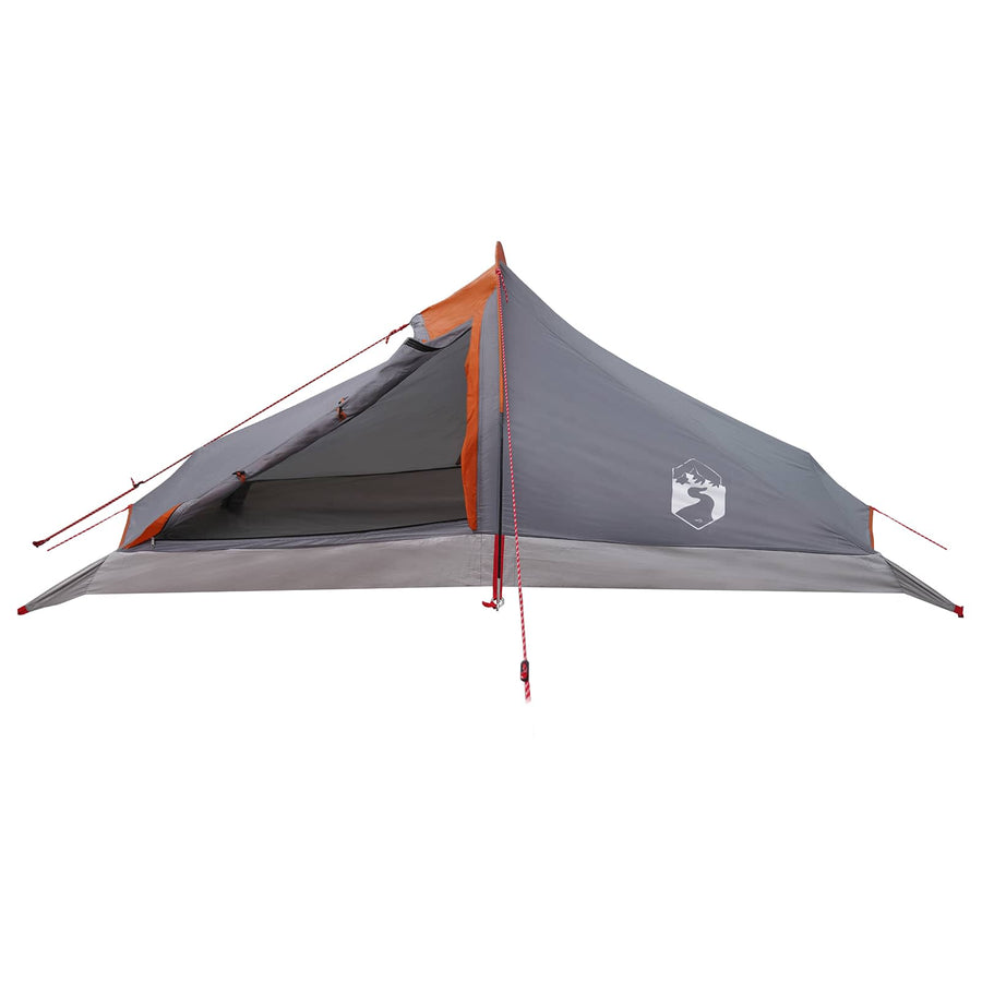Backpacking Tent Grijs en Oranje 4-persoons