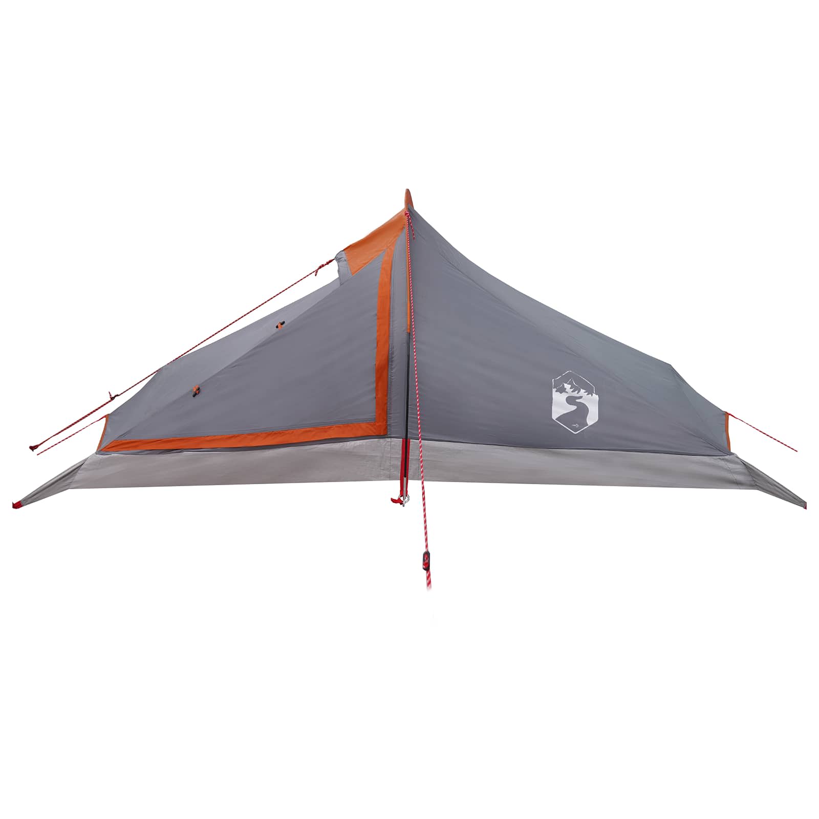 Backpacking Tent Grijs en Oranje 4-persoons