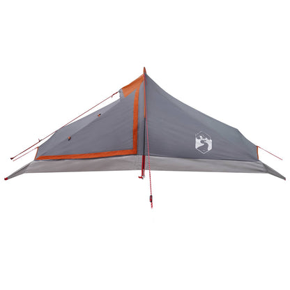 Backpacking Tent Grijs en Oranje 4-persoons