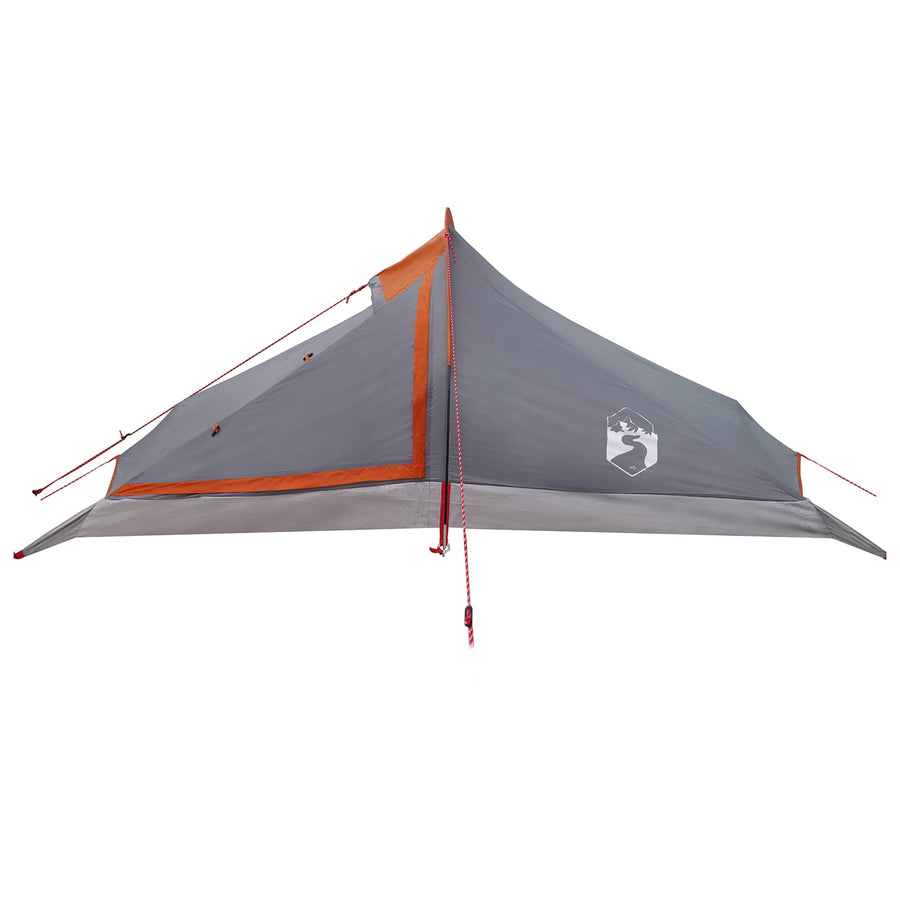 Backpacking Tent Grijs en Oranje 4-persoons