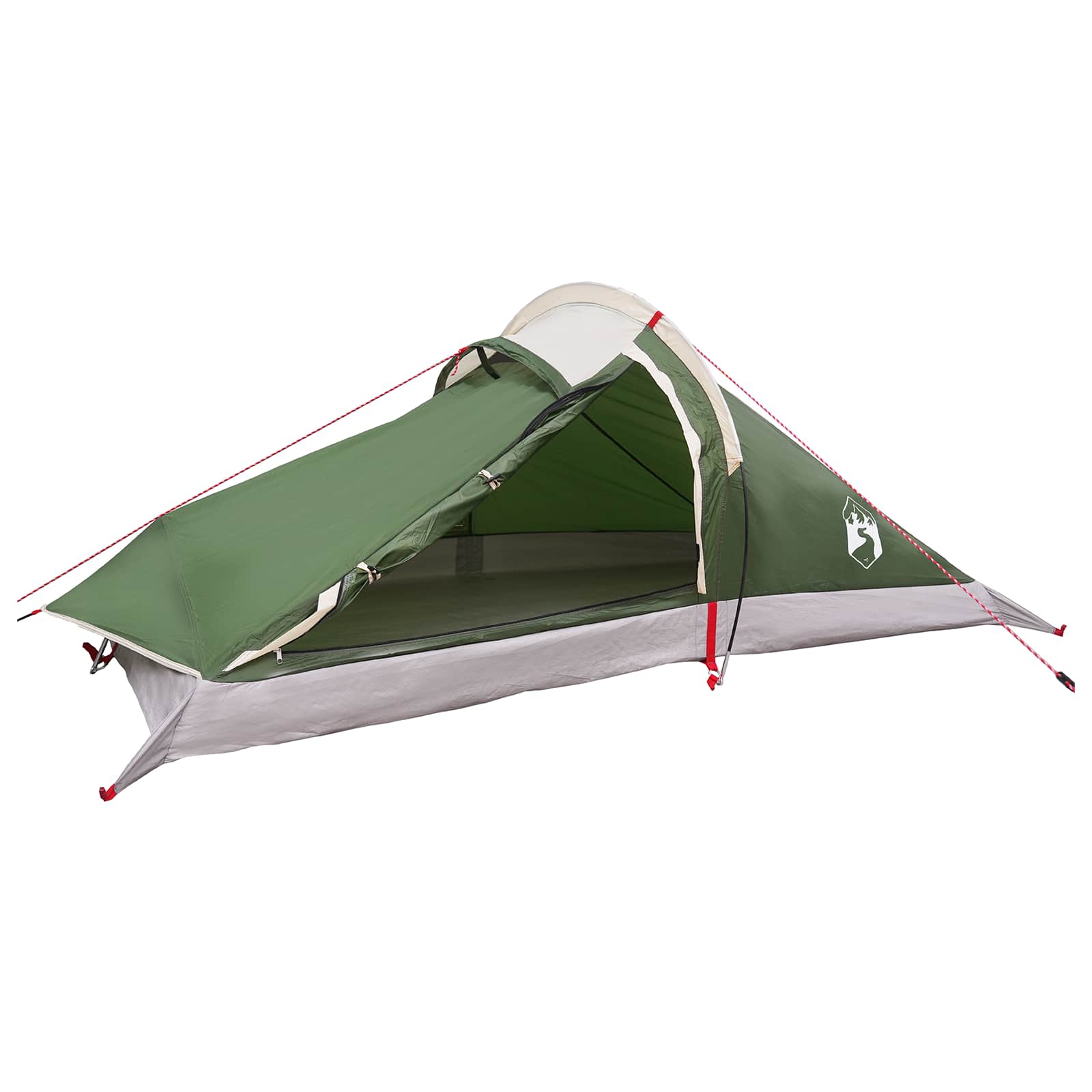 Backpacking Tent Groen 2-persoons 185T Polyester met PU Coating
