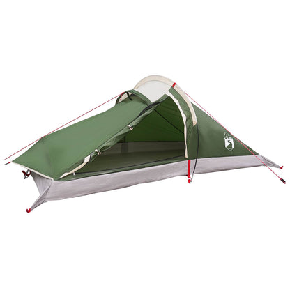 Backpacking Tent Groen 2-persoons 185T Polyester met PU Coating